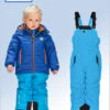 Poivre Blanc: Boys Bib Pant - Krypton Blue (ages 4-6)