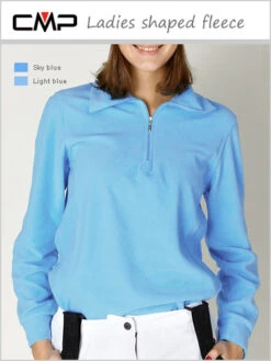 CMP: Shaped Fleece (ladies) - Light Blue (only 8 Now Left)