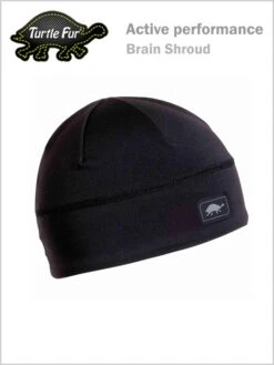 Turtle Fur: Turtle Fur Active Performance - Brain Shroud Black