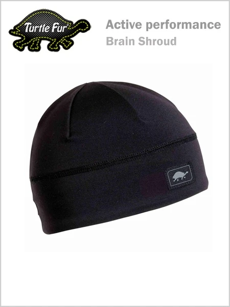 Turtle Fur: Turtle Fur Active Performance - Brain Shroud Black 1 Turtle Fur: Turtle Fur Active Performance - Brain Shroud Black