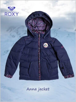Roxy: Anna Jacket - Medieval Blue