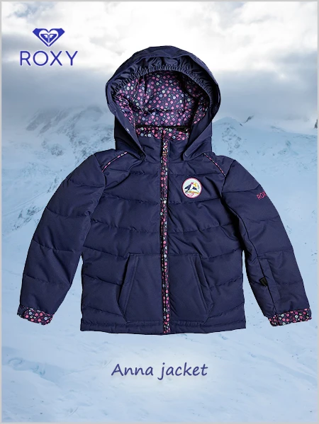 Roxy: Anna Jacket - Medieval Blue 1 Roxy: Anna Jacket - Medieval Blue