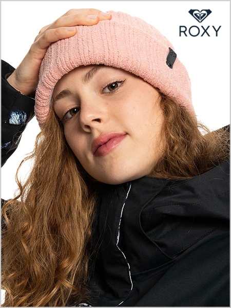 Roxy: Roxy Aster Beanie - Mellow Rose 1 Roxy: Roxy Aster Beanie - Mellow Rose