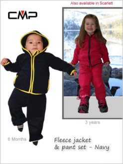 CMP: Baby - Child Fleece Jacket & Pant Set (Age 1 And 2)