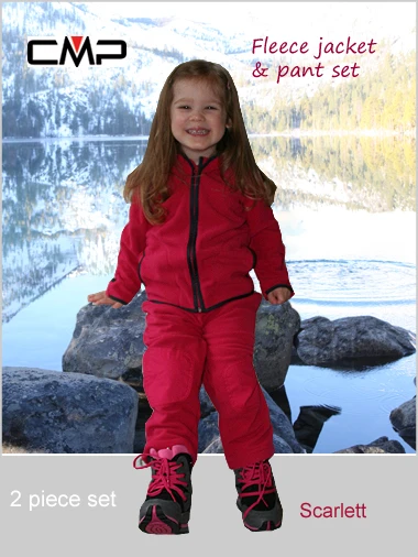 CMP: Child - Age 1 & 2 Baby Fleece Jacket & Pant Set 1 CMP: Child - Age 1 & 2 Baby Fleece Jacket & Pant Set