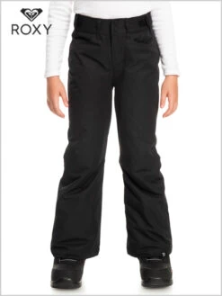 Roxy: Backyard Girl Pant - Black (ages 8 - 16)