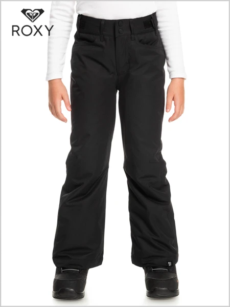 Roxy: Backyard Girl Pant - Black (ages 8 - 16) 1 Roxy: Backyard Girl Pant - Black (ages 8 - 16)