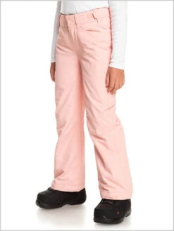 Roxy: Backyard Girl Pant - Mellow Rose -Ski Gear Store BackyardPantMellowRose3