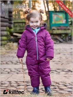 Killtec: Age 1-2: Bally Mini Girls One-piece Suit