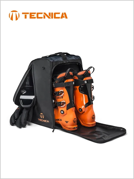 Tecnica: Tecnica Boot Bag - Blue / Orange 2 Tecnica: Tecnica Boot Bag - Blue / Orange - Image 2