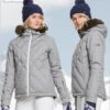 Roxy: Breeze Quilted Snow Jacket - Heather Grey