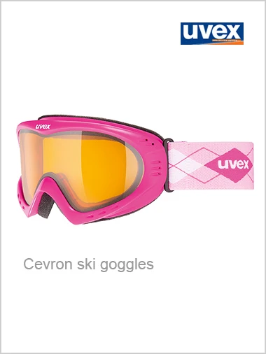 Uvex: Cevron Ski Goggle - Pink 1 Uvex: Cevron Ski Goggle - Pink