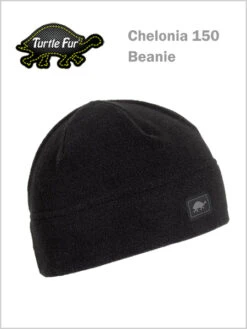 Turtle Fur: Turtle Fur Chelonia 150 Beanie - Black