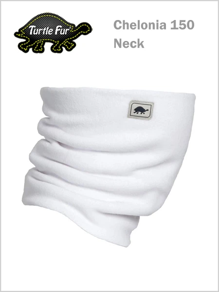 Turtle Fur: Turtle Fur Chelonia 150 Neck - White 1 Turtle Fur: Turtle Fur Chelonia 150 Neck - White