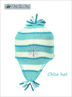 Turtle Fur: Chloe Hat In Blue - Child