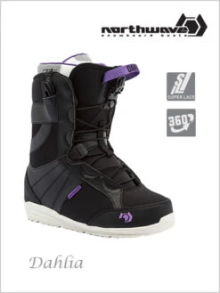 Northwave: Womens Dahlia Snowboard Boots - Black