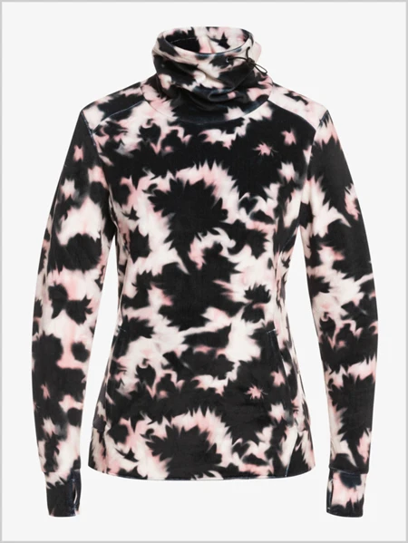 Roxy: Roxy Deltine Fleece - Black 5 Roxy: Roxy Deltine Fleece - Black - Image 5