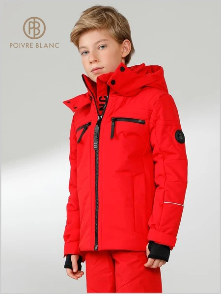 Poivre Blanc: Eliott Stretch Ski Jacket (age 10) 2 Poivre Blanc: Eliott Stretch Ski Jacket (age 10) - Image 2