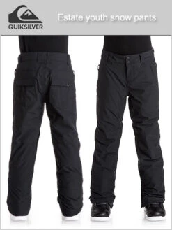 Quiksilver: Estate Snow Pants - Black (age 8)