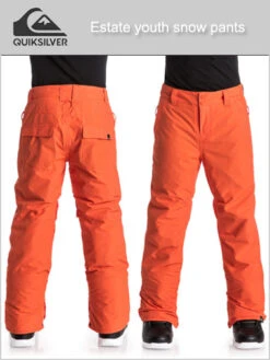 Quiksilver: Estate Snow Pants - Flame