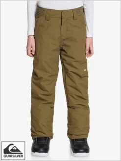 Quiksilver: Estate Snow Pants - Military Olive