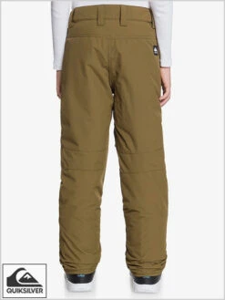 Quiksilver: Estate Snow Pants - Military Olive 5 Quiksilver: Estate Snow Pants - Military Olive -Ski Gear Store Estatepants MOlive3