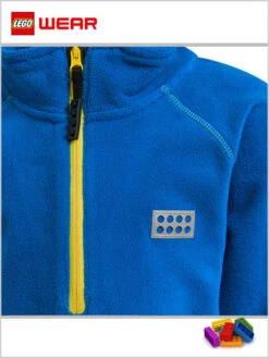 Lego Wear: Child / Junior - Siam 703 Fleece - Blue 5 Lego Wear: Child / Junior - Siam 703 Fleece - Blue -Ski Gear Store Fleece703 blue3