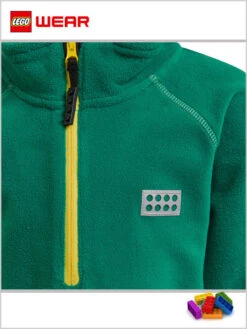 Lego Wear: Child / Junior - Siam 703 Fleece - Green 5 Lego Wear: Child / Junior - Siam 703 Fleece - Green -Ski Gear Store Fleece703 green3