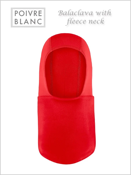 Poivre Blanc: Balaclava / Fleece Neck (Scarlet Red) - Child / Junior 1 Poivre Blanc: Balaclava / Fleece Neck (Scarlet Red) - Child / Junior