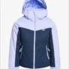 Roxy: Free Jet Block Girl's Jacket - Medieval Blue