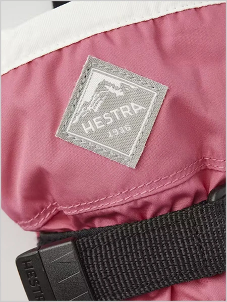 Hestra: Child - Junior: Gauntlet Czone JNR - Pink (ages 4 - 12) 2 Hestra: Child - Junior: Gauntlet Czone JNR - Pink (ages 4 - 12) - Image 2