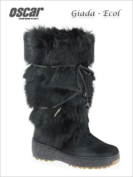 Oscar Boots: Oscar Giada Ecol Boots In Black 1 Oscar Boots: Oscar Giada Ecol Boots In Black