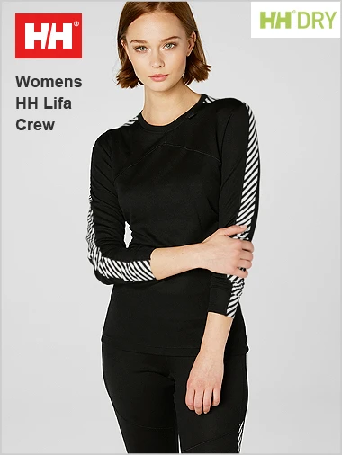 Helly Hansen: HH Womens Lifa Crew Top 1 Helly Hansen: HH Womens Lifa Crew Top