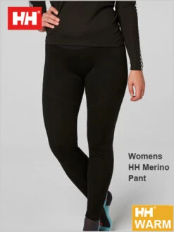 Helly Hansen: HH Womens Merino Lifa Pant - Black