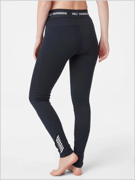 Helly Hansen: HH Womens Merino Lifa Pant - Navy 2 Helly Hansen: HH Womens Merino Lifa Pant - Navy - Image 2