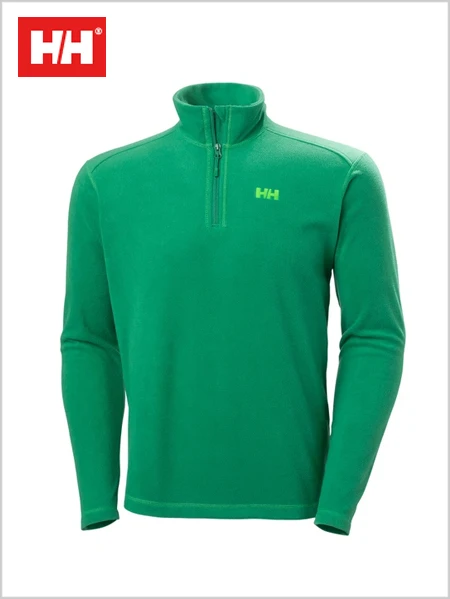 Helly Hansen: Daybreaker 1/2 Zip Fleece - Green 1 Helly Hansen: Daybreaker 1/2 Zip Fleece - Green