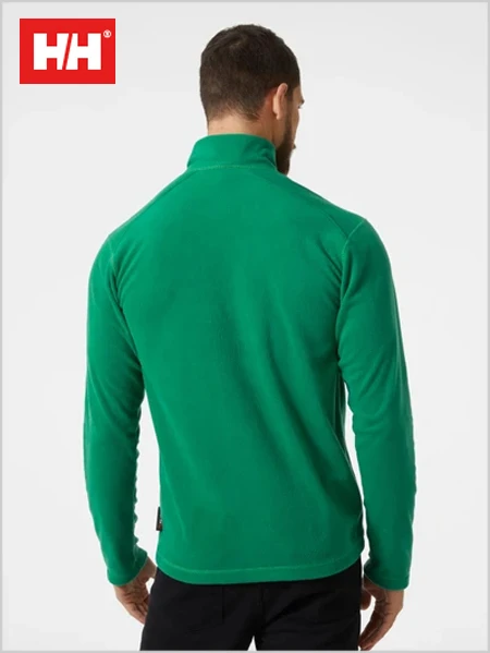Helly Hansen: Daybreaker 1/2 Zip Fleece - Green 3 Helly Hansen: Daybreaker 1/2 Zip Fleece - Green - Image 3