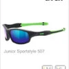 Uvex: Junior - Sportstyle 507 Black (green Mirror Lens)