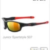 Uvex: Junior - Sportstyle 507 Black (red Mirror Lens)
