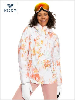 Roxy: Roxy Jetty Jacket - Bright White Tenderness