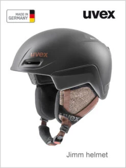 Uvex: Jimm Helmet - Black Loden