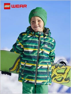 Lego Wear: Platon 709 - LEGOÂ® Wear Tec Snow Pant - Green -Ski Gear Store Jordan723 Green1 1