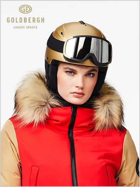 Goldbergh: Khloe Helmet - Gold 4 Goldbergh: Khloe Helmet - Gold - Image 4