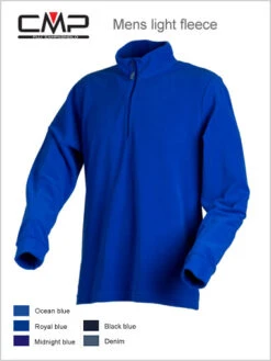 CMP: Mens Fleece Top - Blues