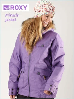 Roxy: Miracle Jacket - Purple