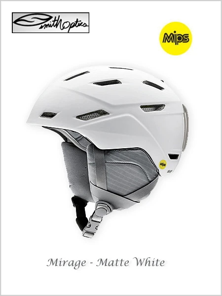 Smith: Mirage MIPS - Matte White 1 Smith: Mirage MIPS - Matte White
