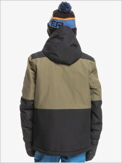 Quiksilver: Mission Block Youth Jacket (ages 6 - 16) 7 Quiksilver: Mission Block Youth Jacket (ages 6 - 16) -Ski Gear Store MissionBlackYouth Black3