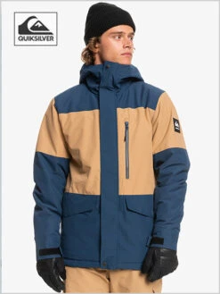 Quiksilver: Mission Block Jacket - Insignia Blue