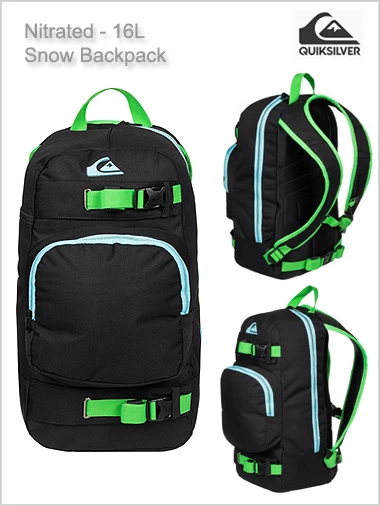 Quiksilver: Nitrated (16L) Backpack 1 Quiksilver: Nitrated (16L) Backpack