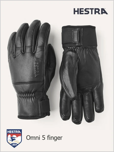 Hestra: Omni Gloves 5 Finger 1 Hestra: Omni Gloves 5 Finger